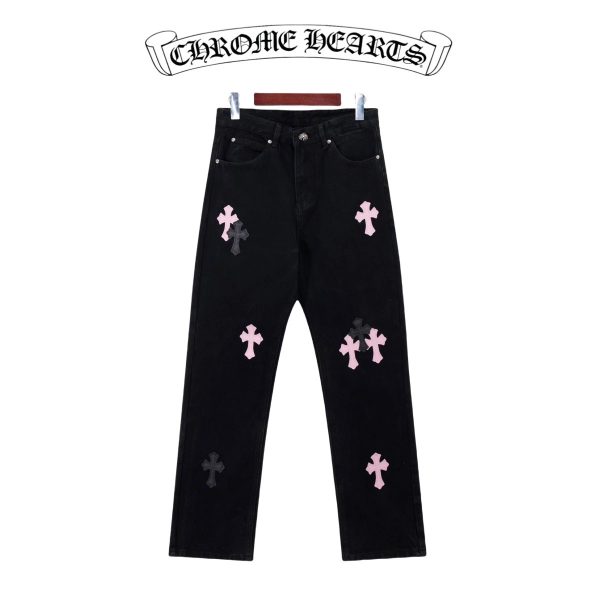 Amexnocap&Chrome Hearts Jeans